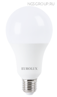 Лампа светодиодная Eurolux LL-E-A80-25W-230-6K-E27