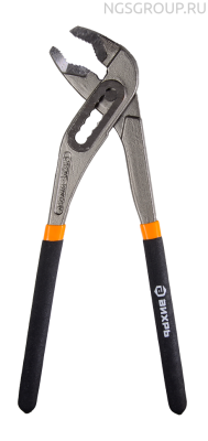 Клещи переставные, 250 мм., обливные рукоятки, Вихрь