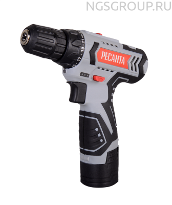 Дрель-шуруповерт аккумуляторная ДА-12-2Л Ресанта