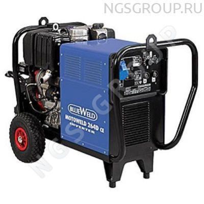 Сварочный инверторный аппарат автономный BLUEWELD Motoweld 264 D/CE