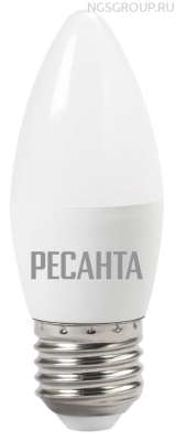 Лампа светодиодная РЕСАНТА LL-R-C37-6W-230-3K-E27